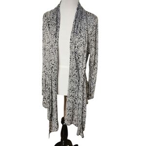 Just Kate Shades of Blue/Gray Open Cardigan Size‎ Medium